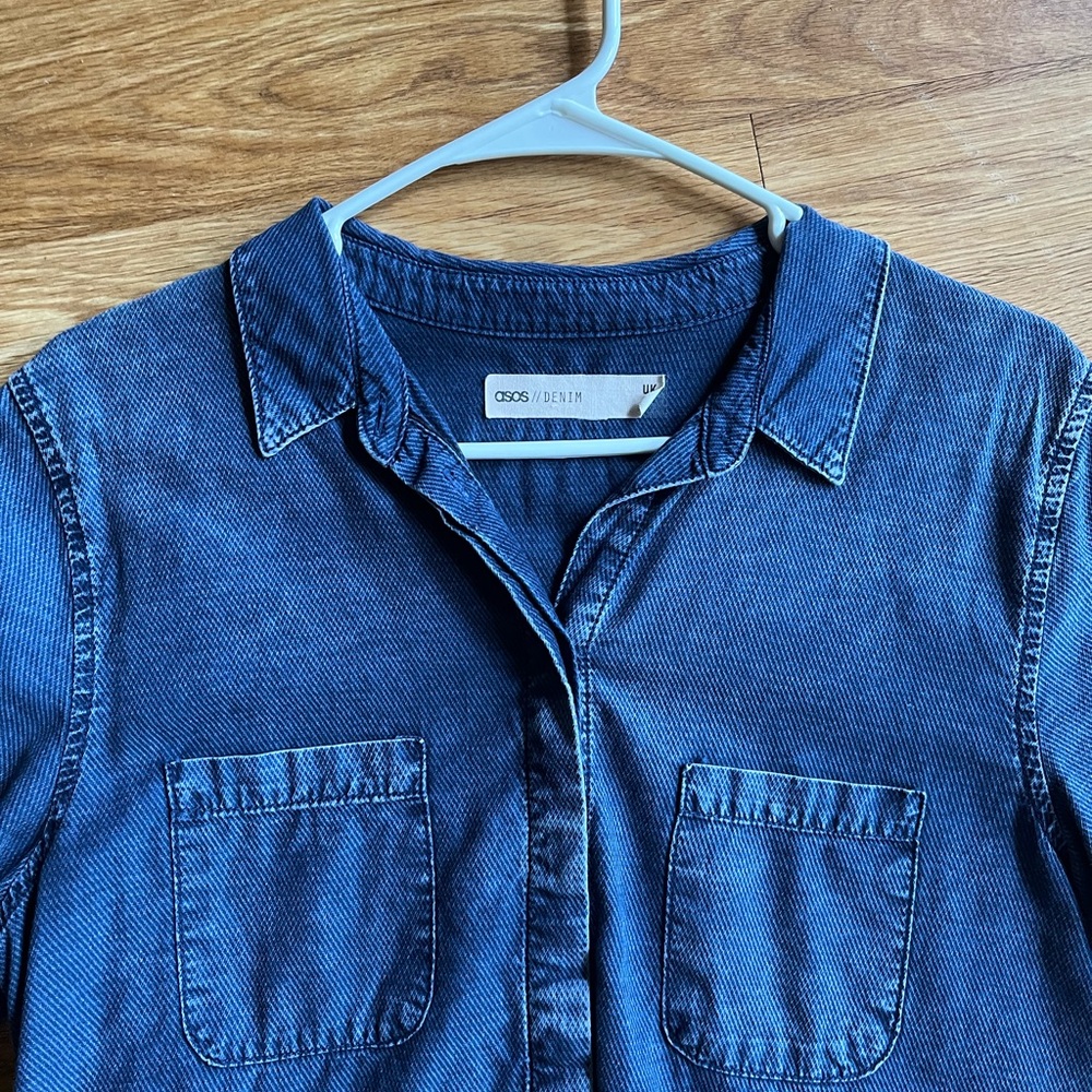 ASOS Denim Shirt Dress